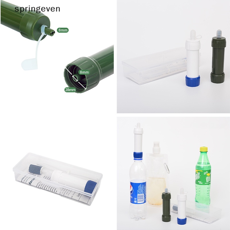 Ống Hút Lọc Nước Mini Bằng Sợi Carbon Tiện Dụng Mang Theo Du Lịch Cắm Trại