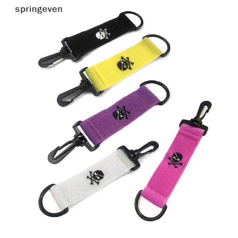 Springeven Khăn Lau Gậy Đánh Golf Bằng Polyester Hai Mặt Có Móc Treo Đa Ứng Dụng