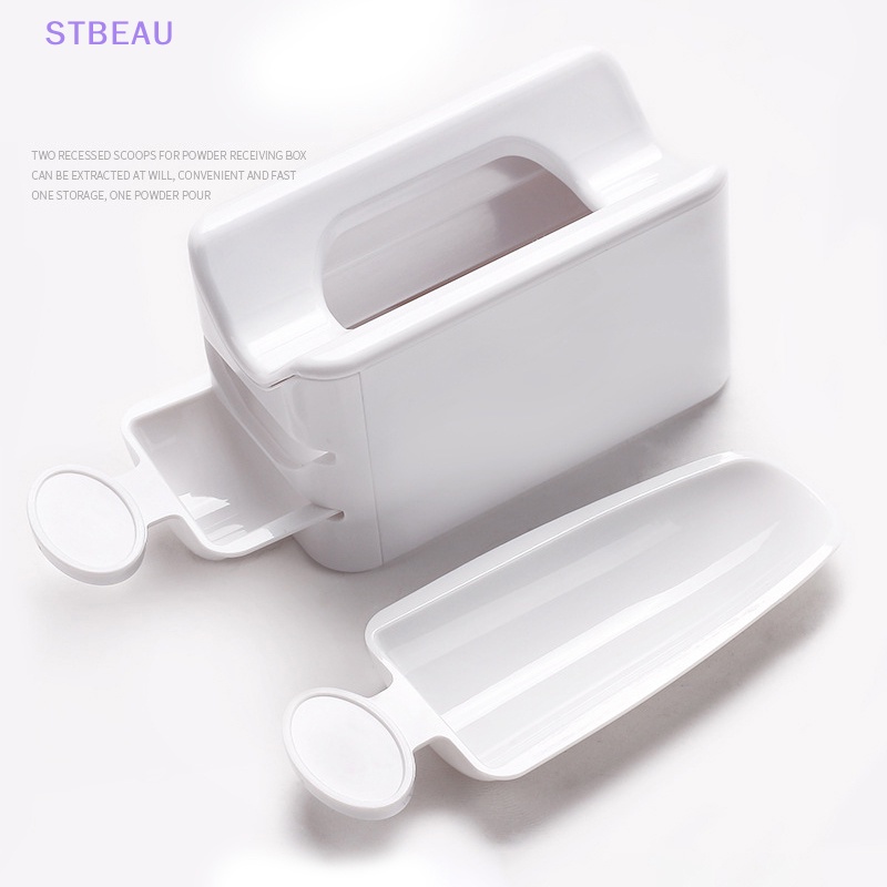 [Cxsteau] Hộp Đựng Kim Sa Hai Lớp Tái Chế Được Đựng Phụ Kiện Trang Trí Móng Tay Nhỏ Gọn MME