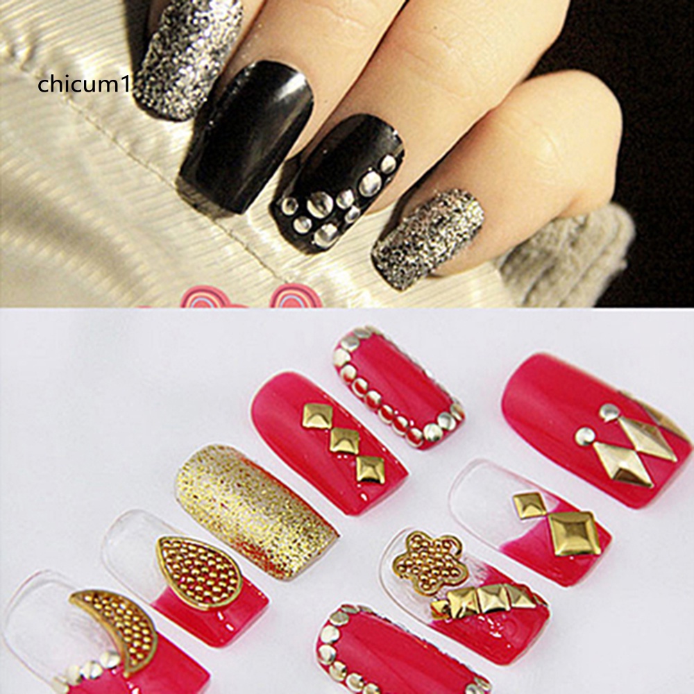 Set 500 Phụ Kiện 3D Dán Móng Nghệ Thuật