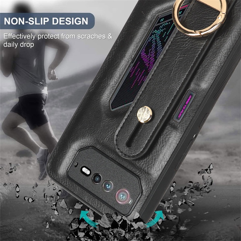 Ốp Điện Thoại Chống Trượt Có Vòng Tay Cho Asus ROG Phone 6 Asus ROG Phone 6 ROG6