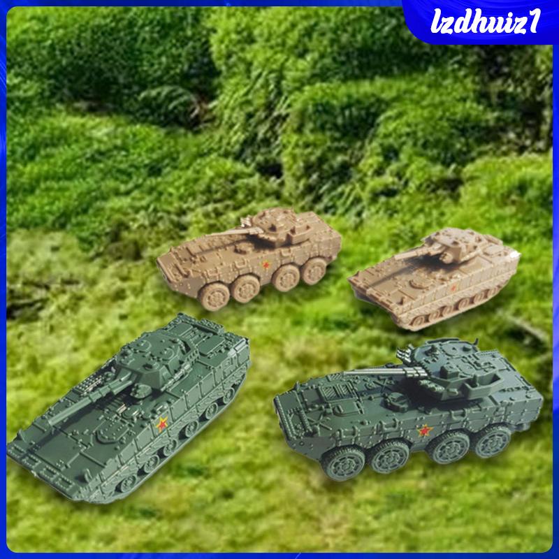 Set 4 Mô Hình Xe Tăng Đồ Chơi Tỉ Lệ 1: 144 Cho Bé Trai