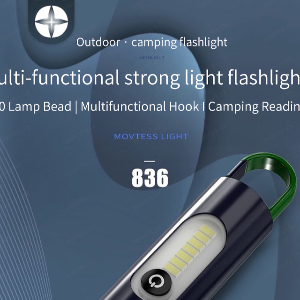 Đèn Pin Cầm Tay Nhỏ Gọn Và Nhẹ Có Khóa Hình Chú Khỉ Dễ Thương