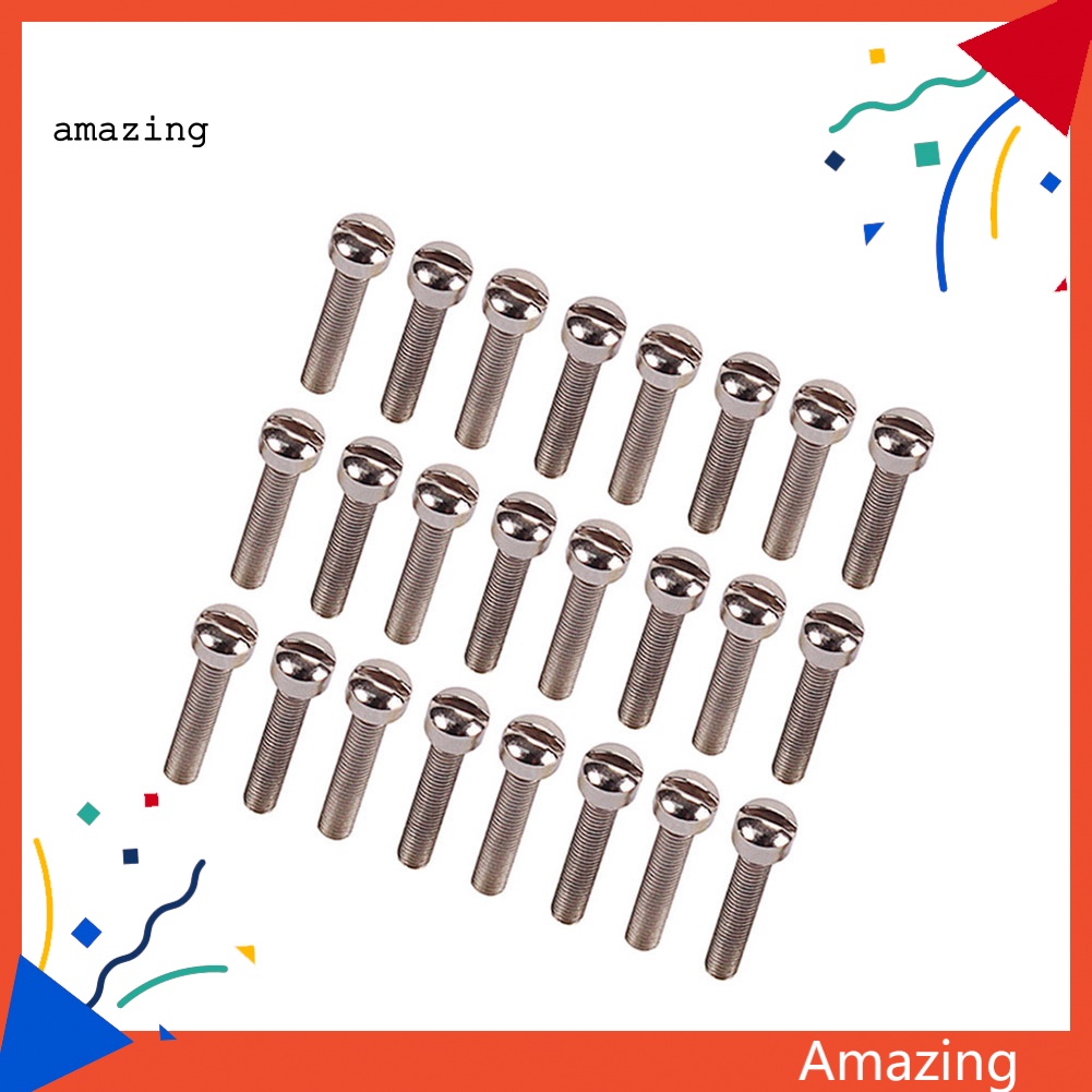 Set 24 Ốc Vít Hai Lõi Pickup Cho Đàn Guitar Điện