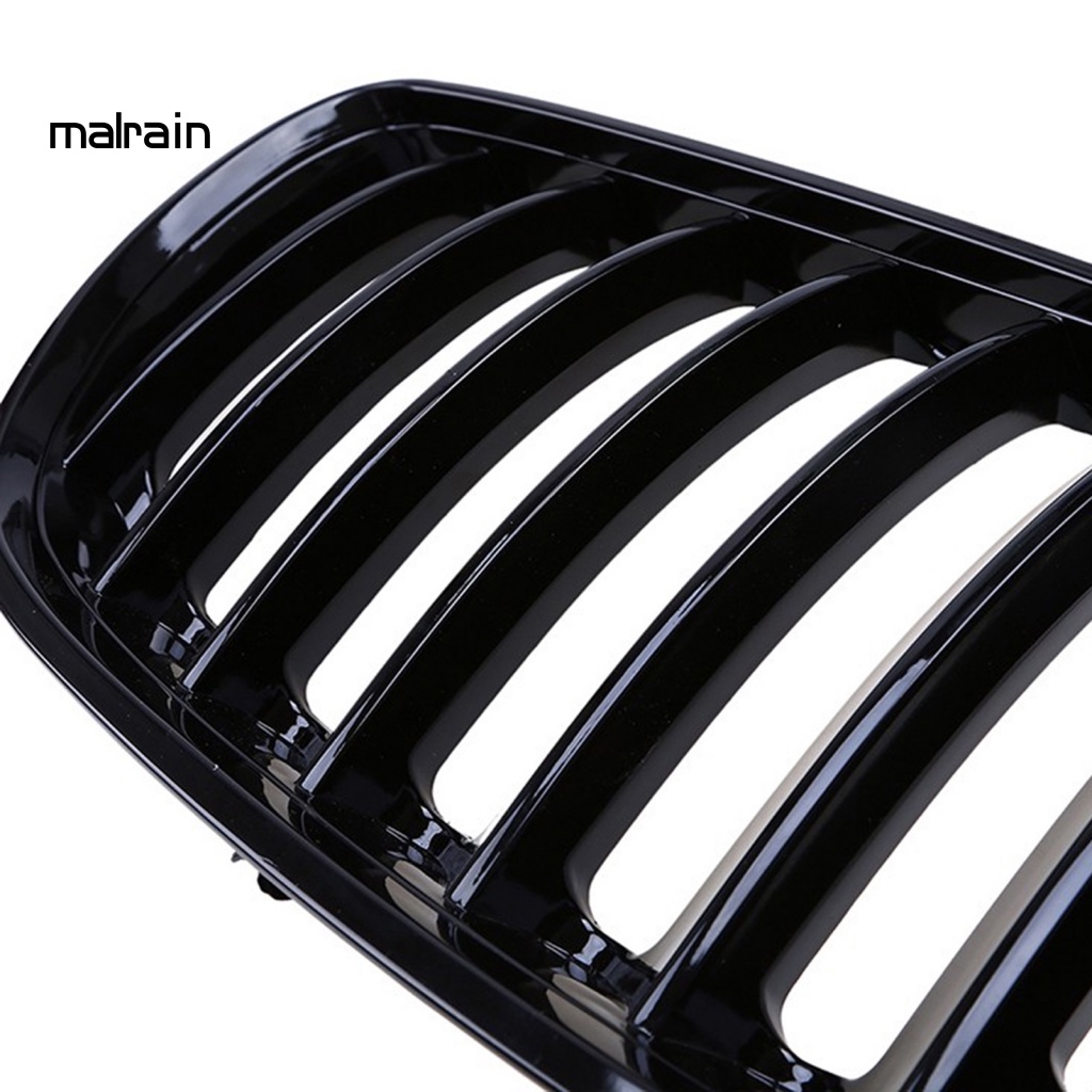 1 Cặp Lưới Tản Nhiệt Bằng ABS Chống Trầy Gắn Mui Xe Hơi 51137113733 51137113734 Ốp Bảo Vệ Chìa Khóa Xe Hơi BMW X5 E53 04-06