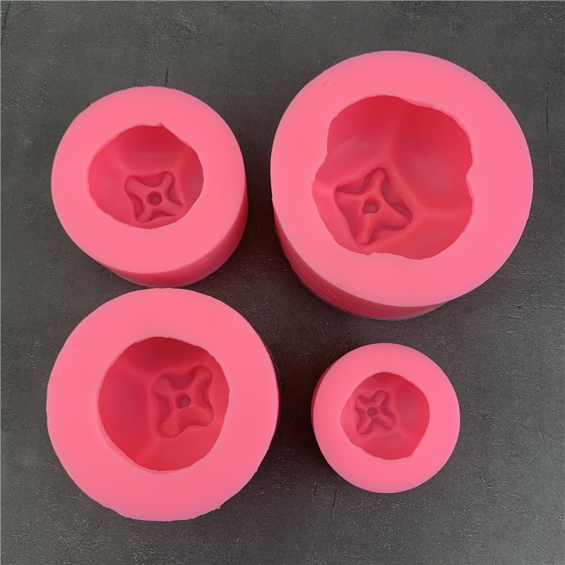 Khuôn Silicone Làm Bánh / Xà Phòng / Nến Tạo Hình Kẹo Mút 3D DIY