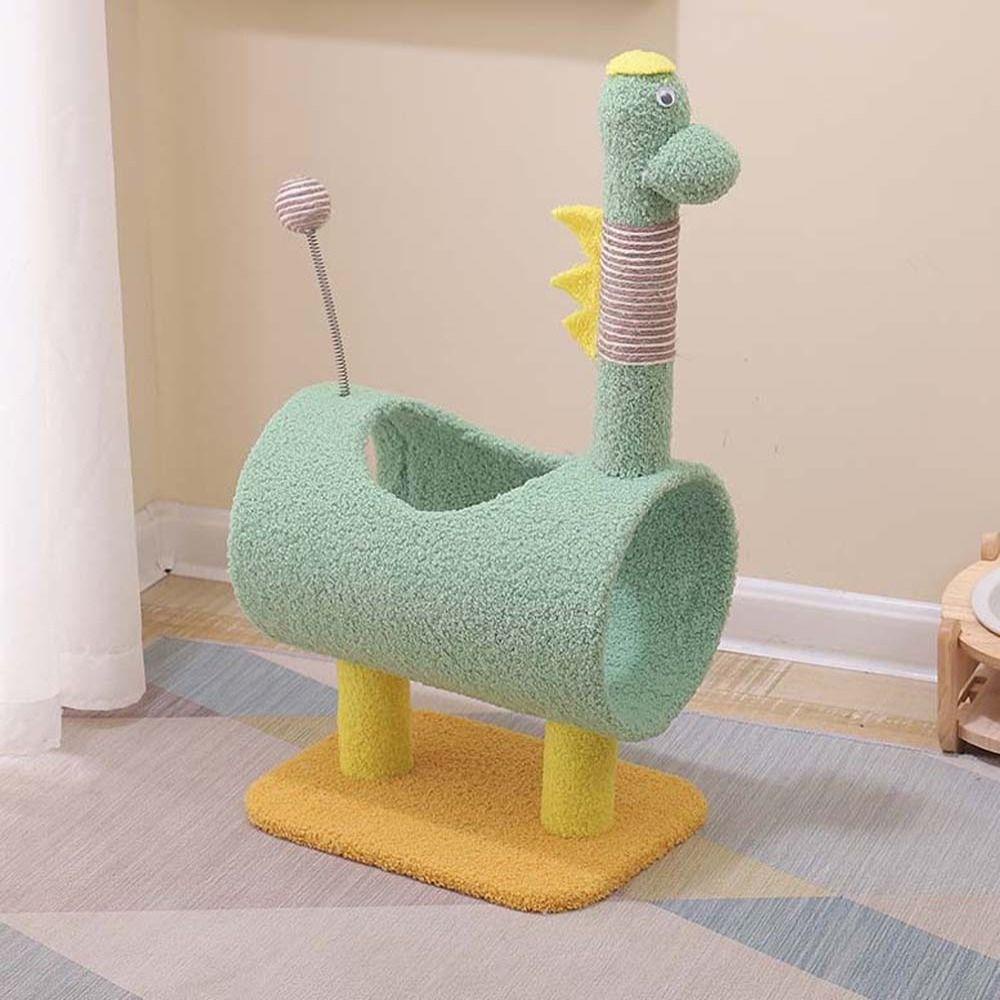 AARON1 Cột Cào Móng Vuốt Bằng Gỗ Đồ Chơi Tương Tác Với Mèo