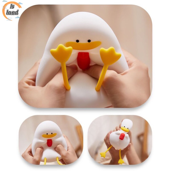 Đèn Ngủ 3 Cấp Độ Hình Chú Vịt Nhiều Màu Sắc Dễ Thương Kèm Sạc Usb Tiện Dụng Cho Bé Trai Và Gái