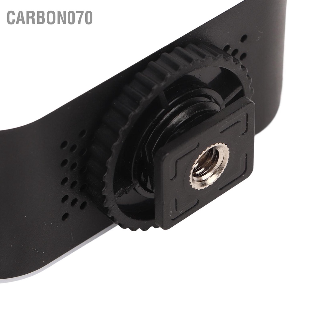 Carbon070 Đèn LED từ tính hai mặt đủ màu RGB Điều chỉnh xoay 360 ° hội nghị video xung quanh 2000mAh