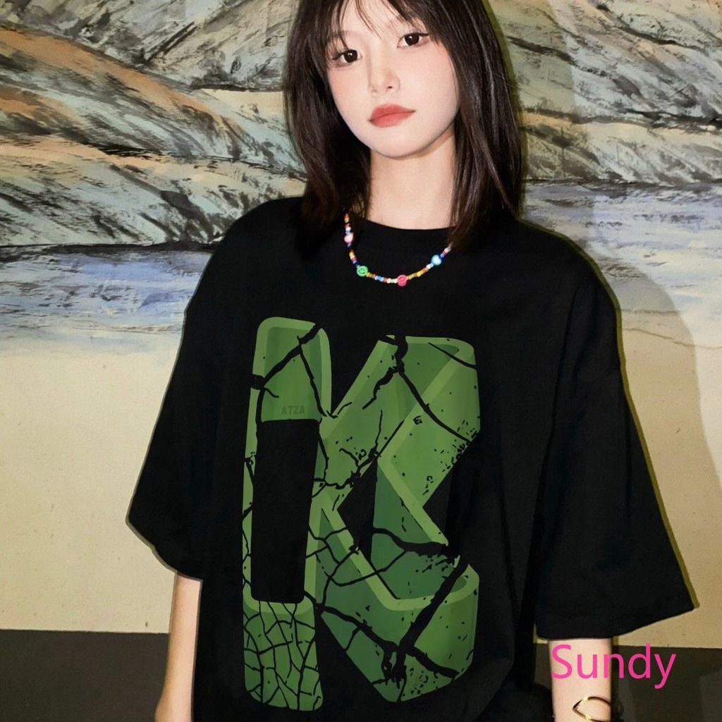 Plus Áo Thun 100% Cotton Tay Ngắn Dáng Rộng Thời Trang Mùa Hè Dành Cho Nữ Có Size Lớn