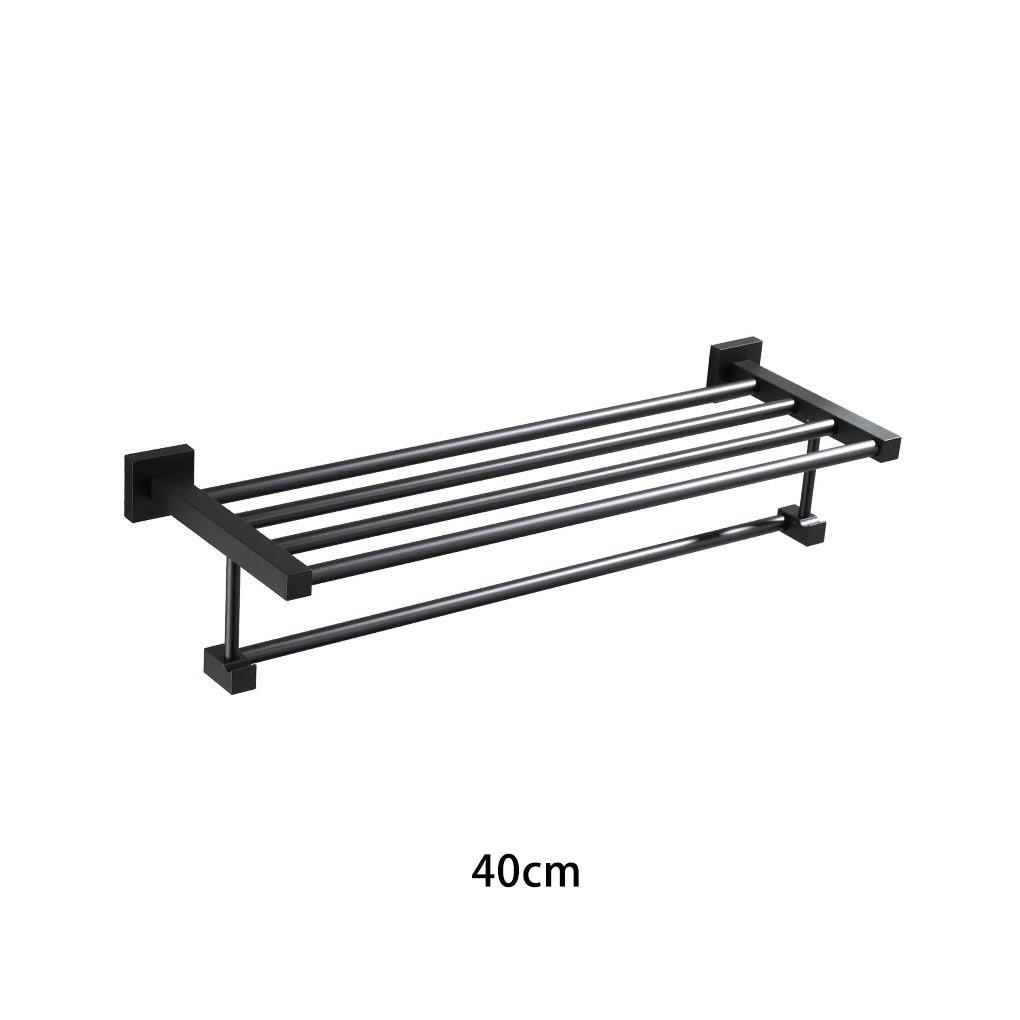 Giá Đỡ Treo Khăn Tắm Bằng Nhôm Chống Rỉ Sét Đa Năng Tiện Dụng Cho Phòng Tắm