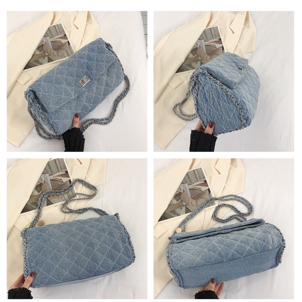 Túi Xách Da Đeo Vai Sức Chứa Lớn Thời Trang Hàn Quốc Cho Nữ