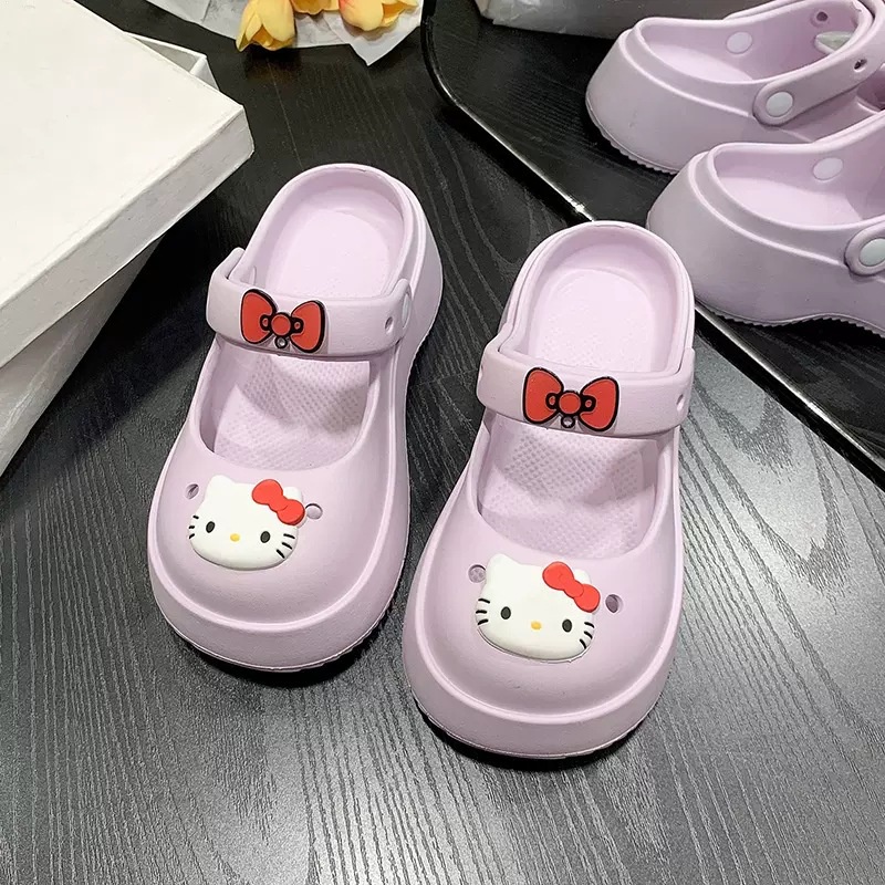 ISAHINI dép nữ dép bánh mì dép nữ dép đi trong nhà đế mềm chống trượt 19Z23050612