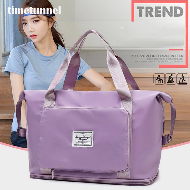 Túi Xách Du Lịch Unisex Bằng Nylon Chống Nước Sức Chứa Lớn Mẫu Mới 2023 timetunnel