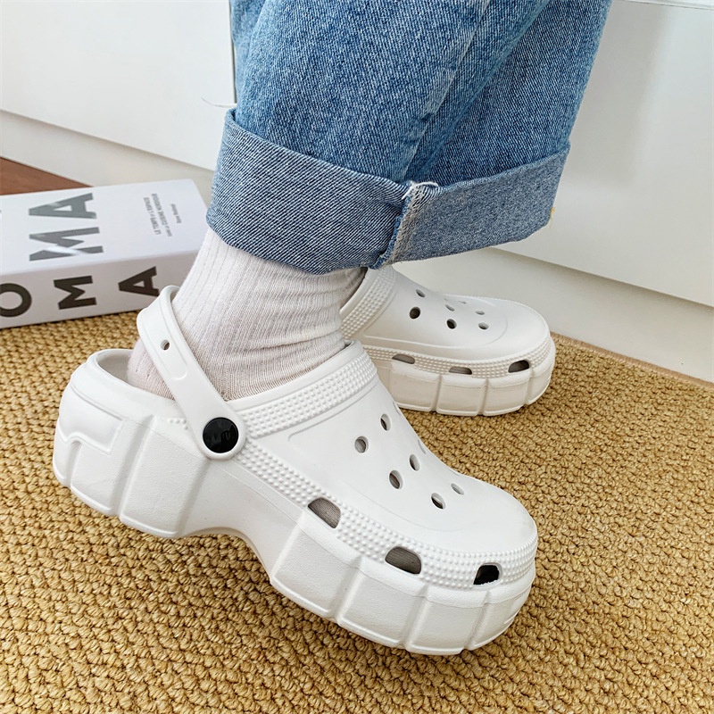 ISAHINI dép nữ dép bánh mì dép nữ dép đi trong nhà đế mềm chống trượt 19Z23050608