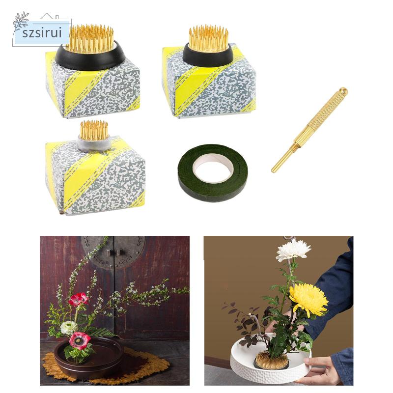 Set 5 Chậu Hoa / Ếch Kèm Băng Dính Tiện Dụng Cho Sân Vườn / Ban Công / Văn Phòng