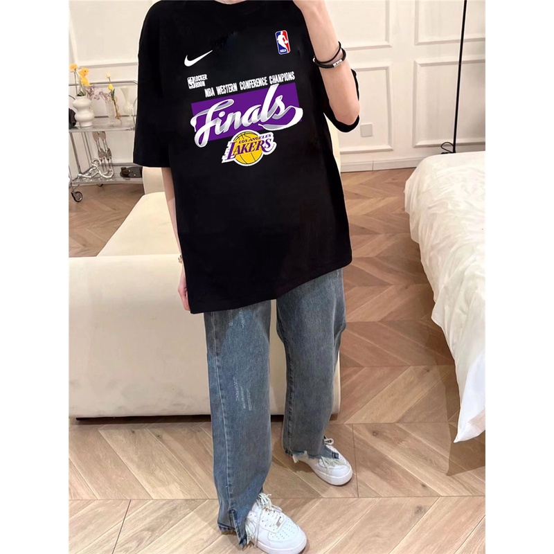 Áo Thun Đồng Phục Bóng Rổ NBA Lakers Tay Ngắn n88 Zdhgdbhfsgg