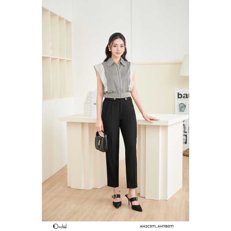 Quần công sở nữ dáng đứng Orchid - AH7B071