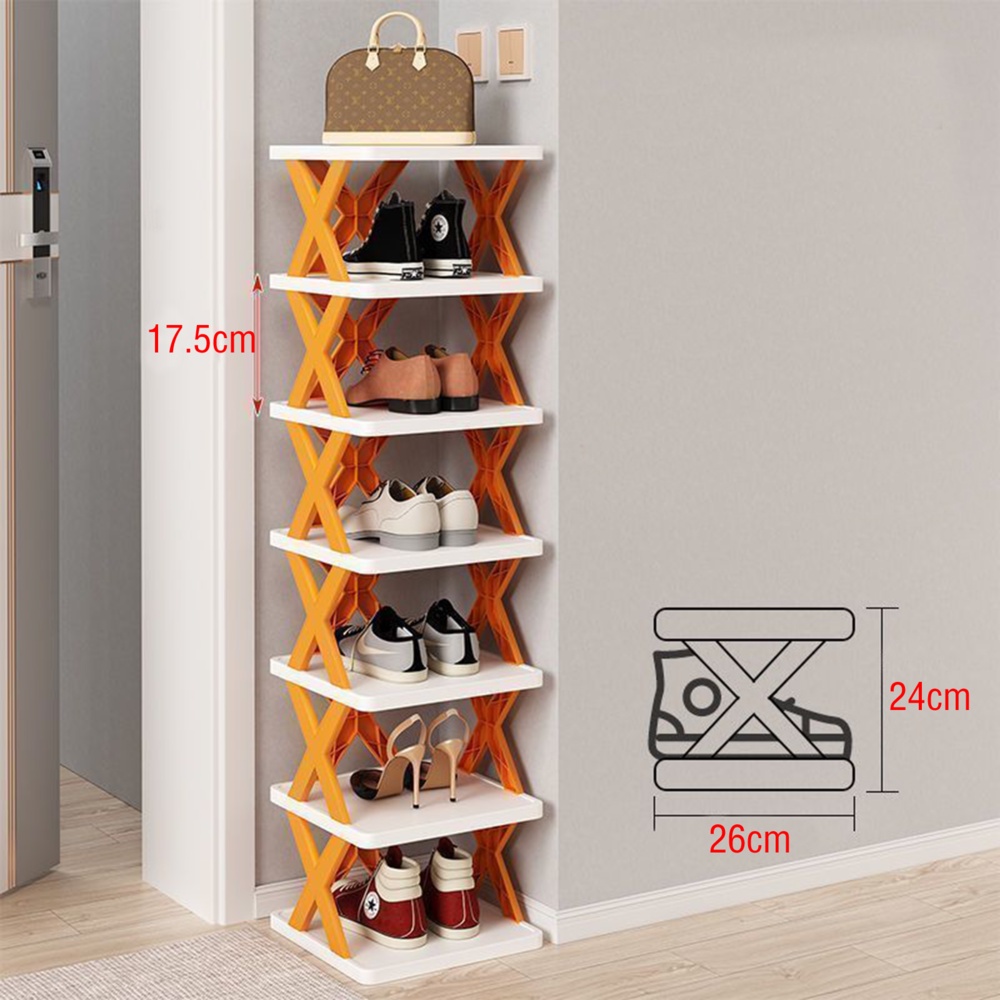 Kệ Để Giày Nhiều Tầng Tiết Kiệm Không Gian Gấp Gọn Tiện Dụng