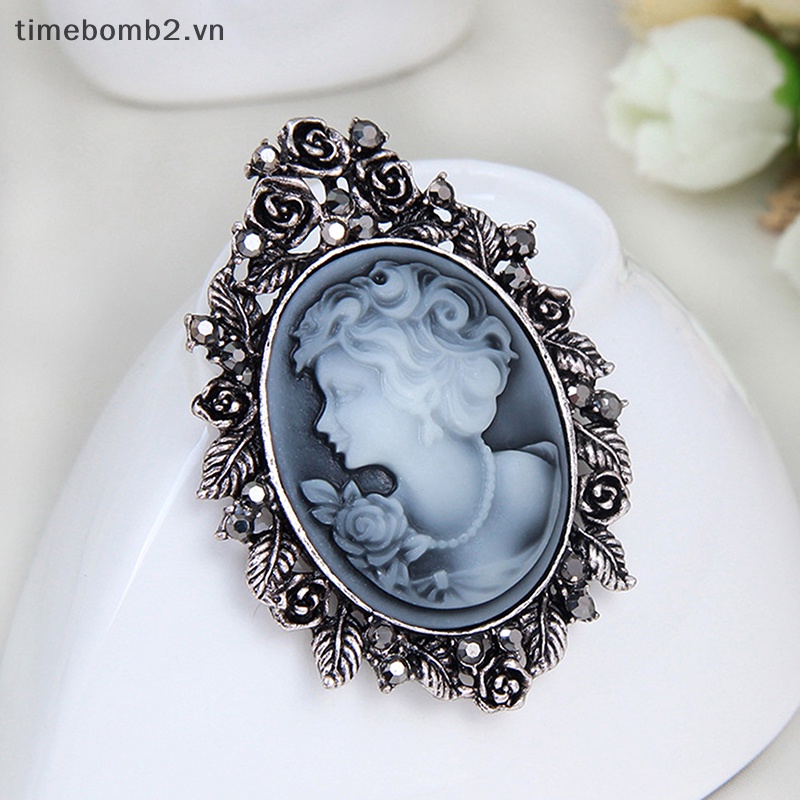 1 Trâm Cài Áo Đính Đá Pha Lê Phong Cách Victoria Thời Trang