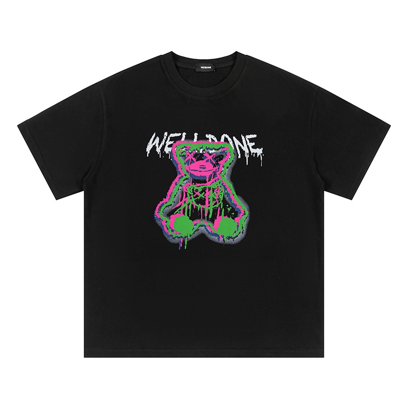 Áo Thun Cotton Tay Ngắn Plus Size Unisex