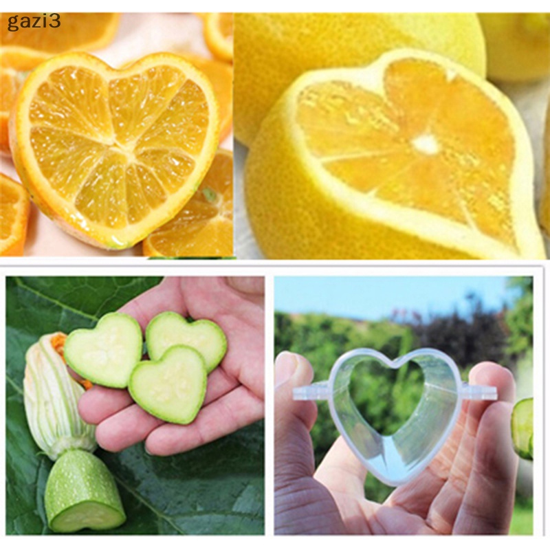 Khuôn Nhựa Tạo Hình Trái Tim / Ngôi Sao / Dưa Leo Kích Thích Tăng Trưởng