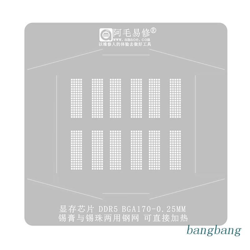 Khuôn Hàn Bằng Thép Lưới Chuyên Dụng Cho DDR5 BGA170