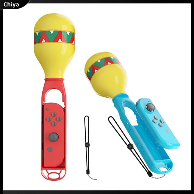 Bộ 2 Tay Cầm Điều Khiển Chơi Game Switch Trái Phải Nhỏ Gọn Kèm Dây Đeo Cổ Tay