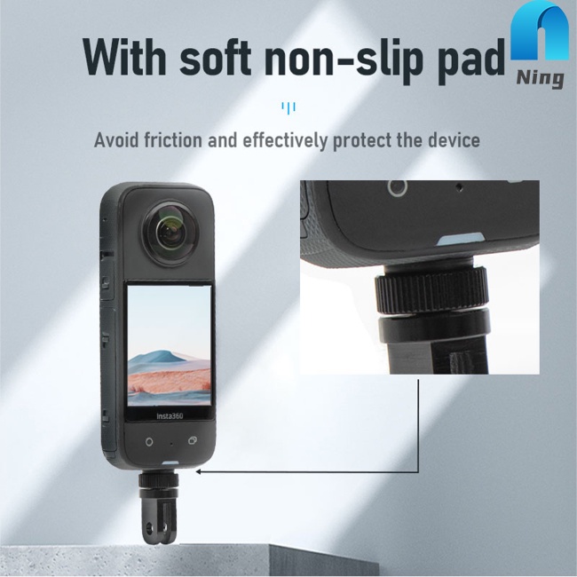 Ốc Vít Chuyển Đổi 1 / 4 Bằng Hợp Kim Nhôm Tương Thích Với Máy Ảnh Hành Động One X3 / x2