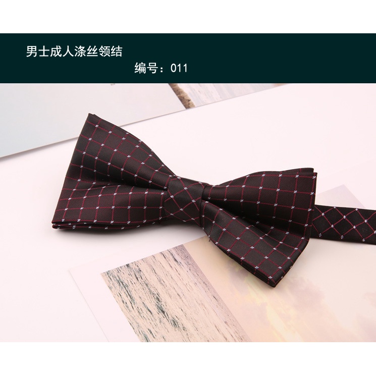 Cà Vạt Nơ Họa Tiết Thời Trang Lịch Lãm Cho Nam 6 * 12CM