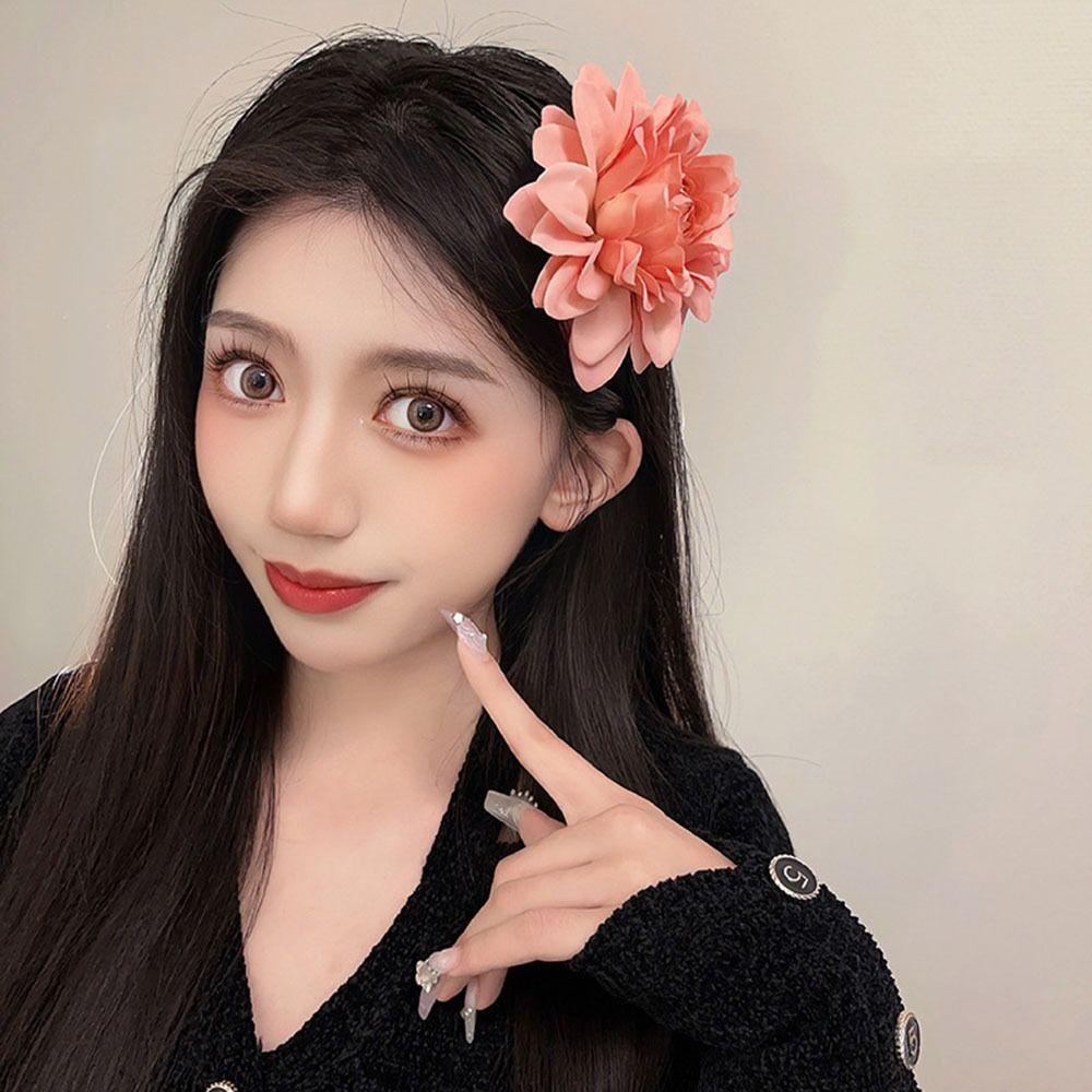 Kẹp Tóc Hình Hoa Nhiều Màu Sắc Ngọt Ngào Cho Nữ