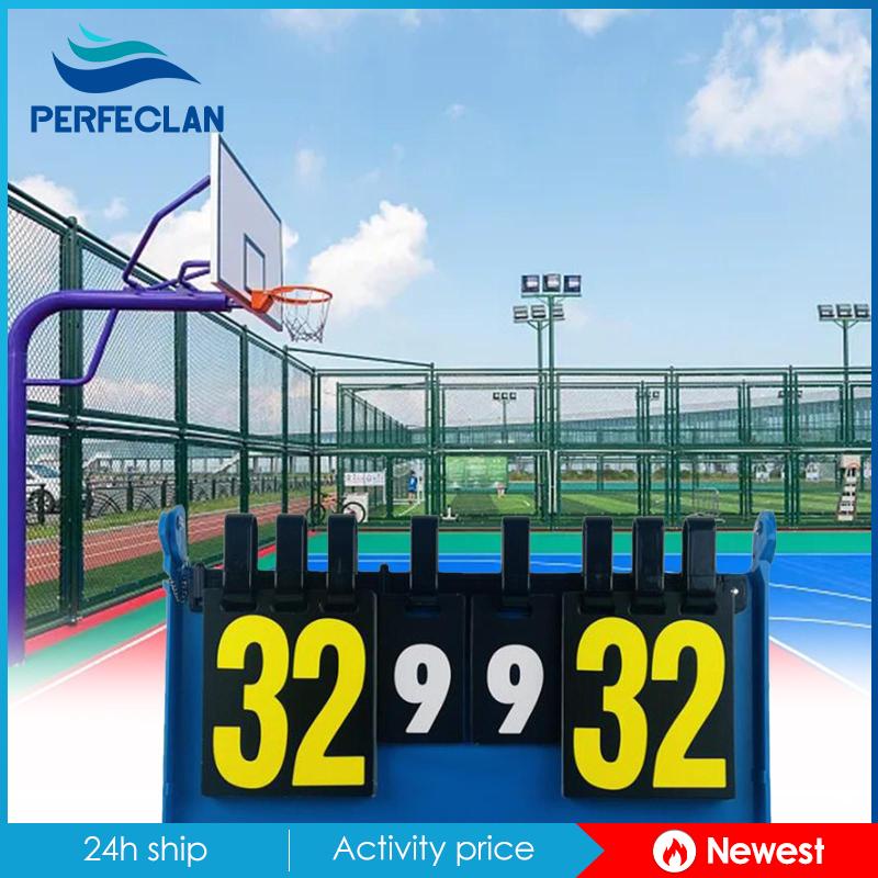 [Perfeclan] Bảng Ghi Điểm Dốc Thể Thao Di Động Dạng Lật Cho Bóng Đá Cạnh tranh Pingpong