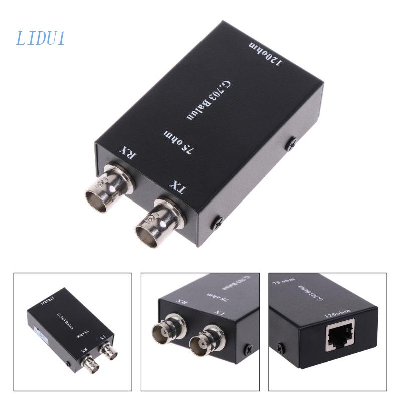 Bộ ChuyểN ĐổI LIDU1 Cân BằNg Không Cân BằNg 16Path BNC Sang RJ45