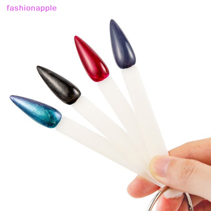 Set 40 Móng Tay Giả Hình Quạt Luyện Tập