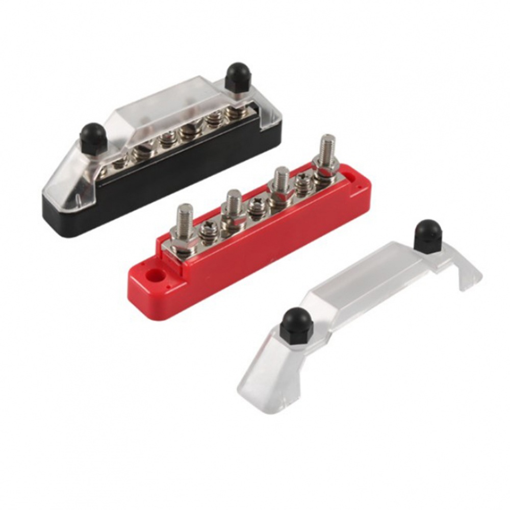 Thanh Nối 7 Điểm Mạ Niken 3 Chấu 4 Chốt 48V 150A