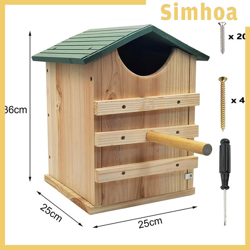 Tổ Chim Bằng Gỗ Dùng Trang Trí Trong Nhà