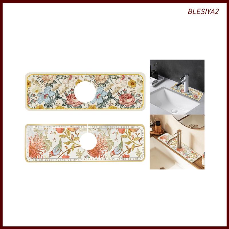 [Bresiya2] Đệm Lót Bồn Rửa Chén Thoát Nước Bền Có Thể Giặt Rửa Cho Nhà Ở Quầy