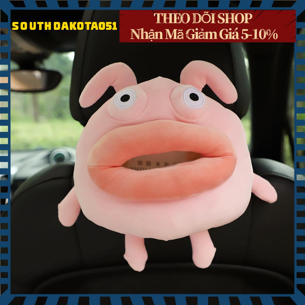 Southdakota051 Hoạt Hình Hộp Đựng Khăn Giấy Bông PP Mềm Mại Sáng Tạo Dễ Thương Lưng Ghế Đa Năng Cho Xe Hơi Gia Đình