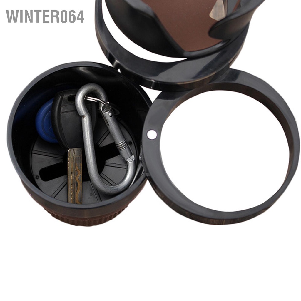 Winter064 Giá đỡ cốc trên ô tô Xoay 360° Vòng silicon chống trượt đa năng cho chìa khóa tách trà