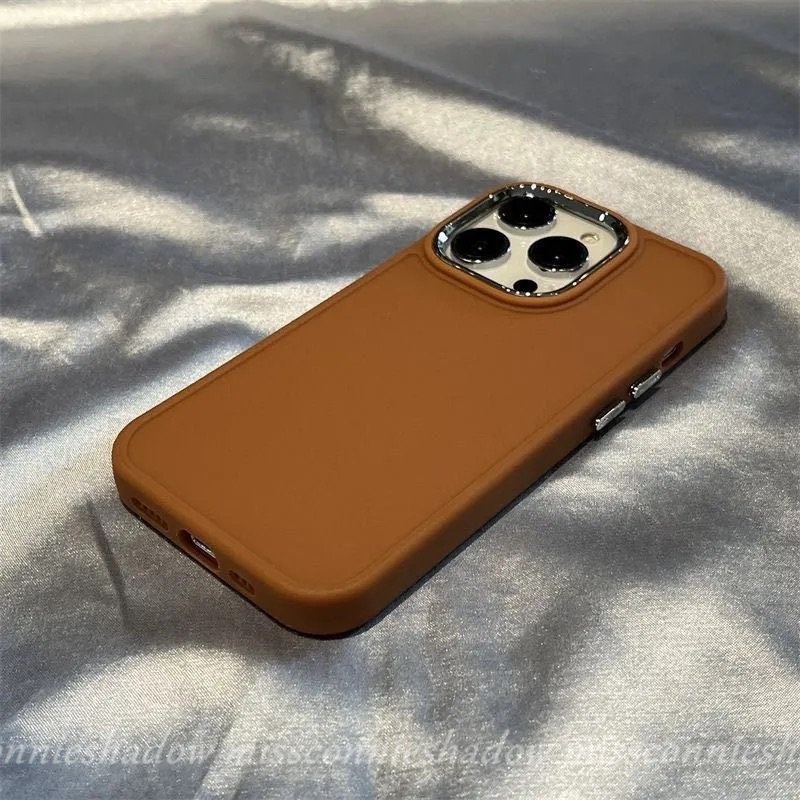 MissConnie Ốp Điện Thoại Tpu Mềm Dáng Vuông Màu Kẹo Cho iPhone XR 11 7plus 8plus 13 14 11 12 Pro MAX X XS MAX