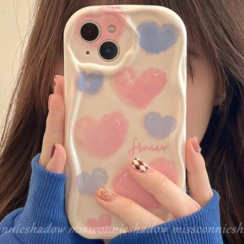 MissConnie Ốp Điện Thoại Mềm Chống Sốc Hình Hoa 3D Cho iPhone 11 14 12 13 Pro Max 7Plus XR X 7 8 6s 6 Plus XS Max SE 2020 8Plus