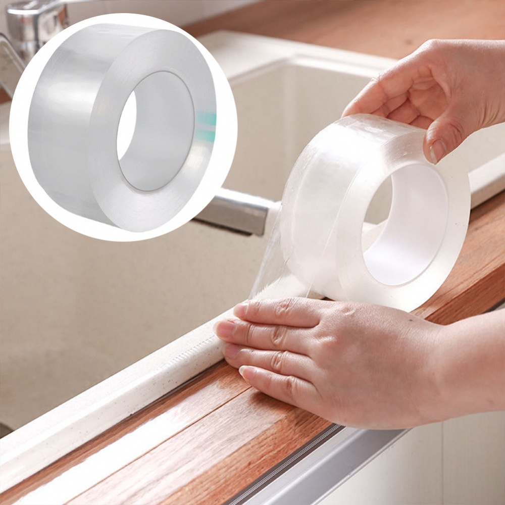 Dải Dán Góc Tường Trong Suốt Chống Thấm Nước / Nấm Mốc Tiện Dụng