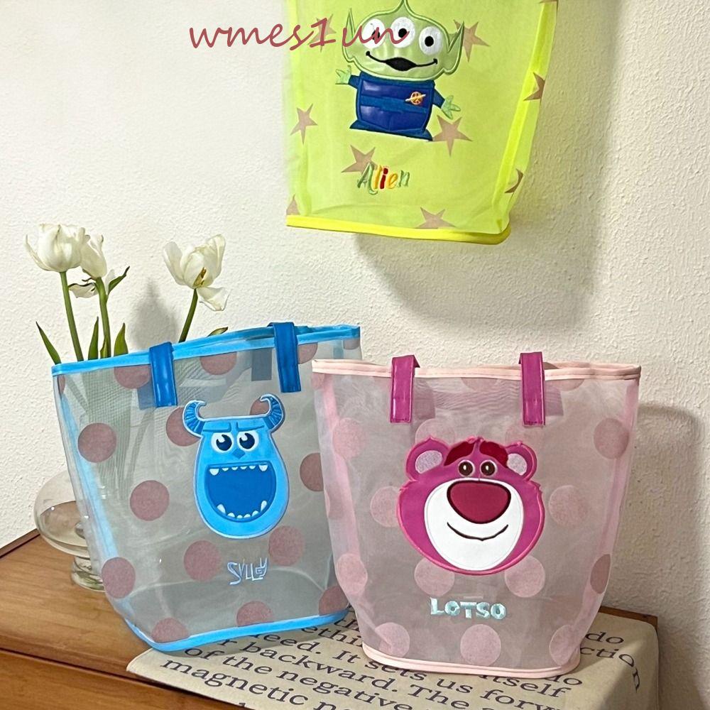 Túi Lưới Đựng Mỹ Phẩm / Điện Thoại Dung Tích Lớn 15H Tiện Dụng Cho Bé Gái