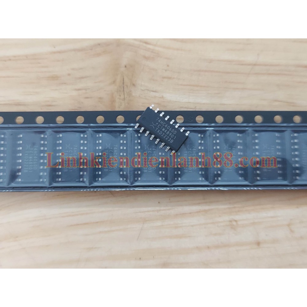 IC Phao 74HC4060D 74HC4060 4060 SOP16 Mới, Chính Hãng.