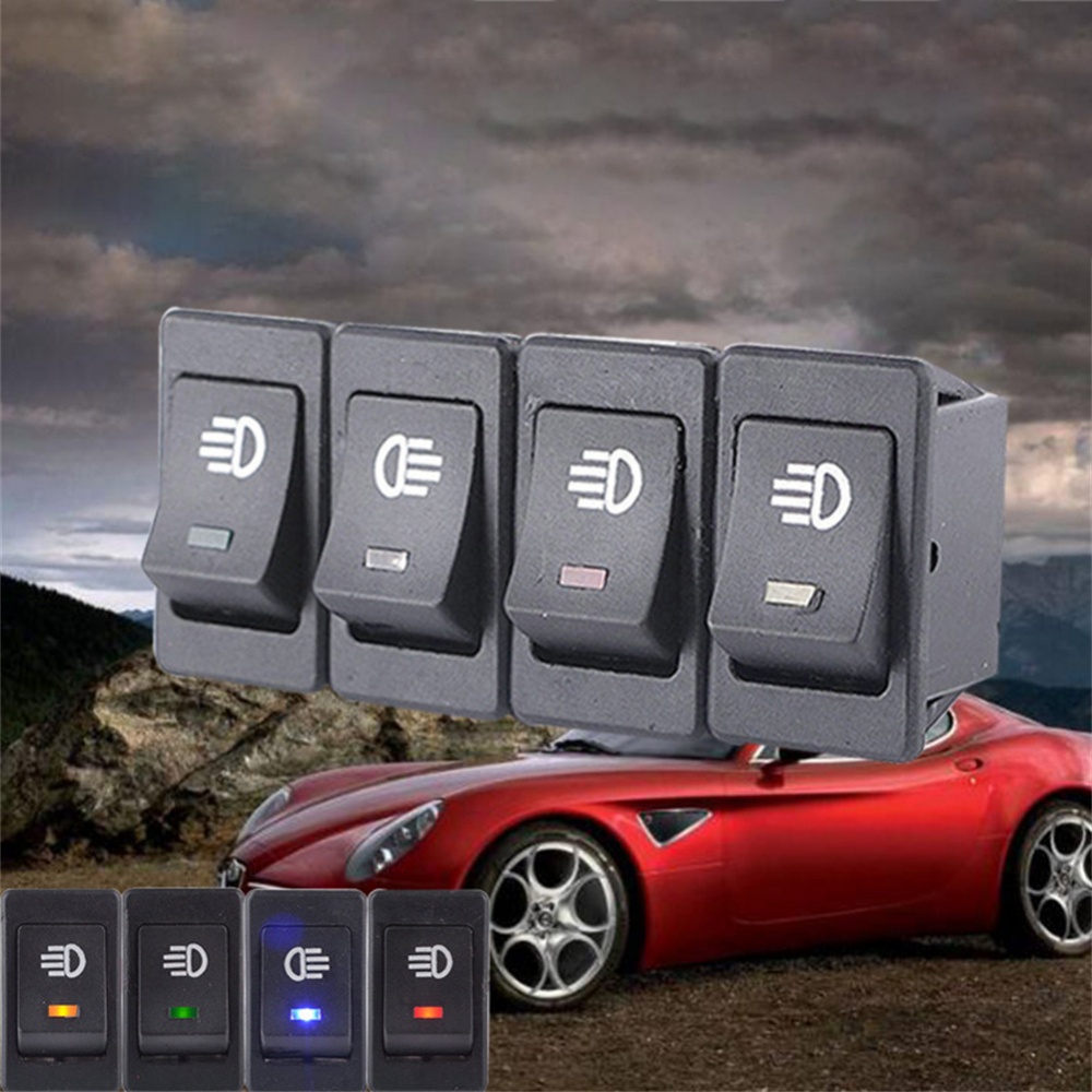 Công Tắc Đèn LED Phá Sương Mù 12V / 24V Chuyên Dụng Cho Xe Hơi