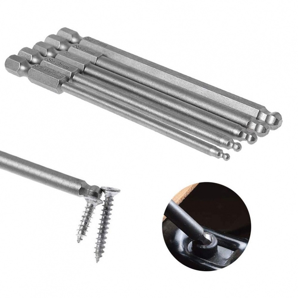 Set 5 Đầu Tua Vít Lục Giác Có Nam Châm Tiện Dụng