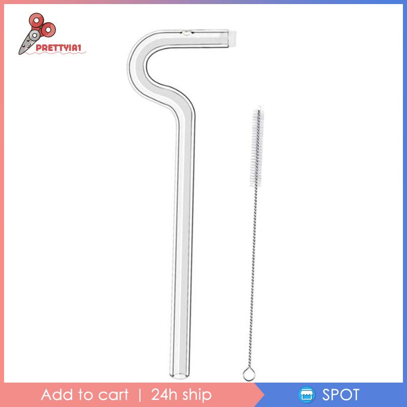 Ống Hút Thủy Tinh Trong Suốt Prettyia1 Tiện Dụng