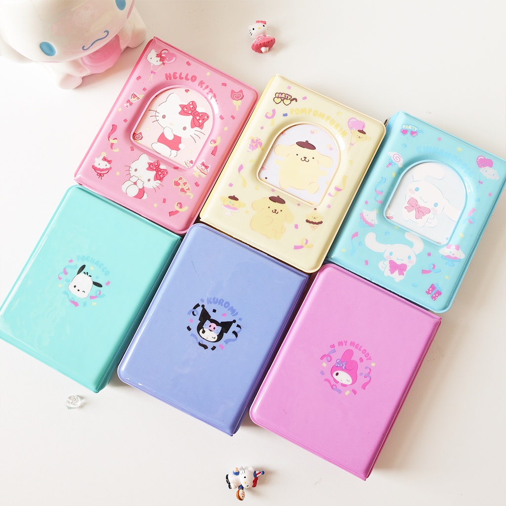 SANRIO Album Đựng Thẻ Ba Inch Hình Kuromi / Pochacco Love Bean
