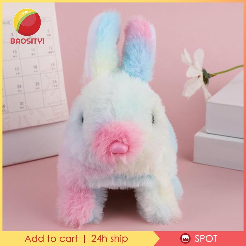 [Baosity1] Đồ Chơi Thỏ Bông Điện Tử Đáng Yêu Cho Bé Gái