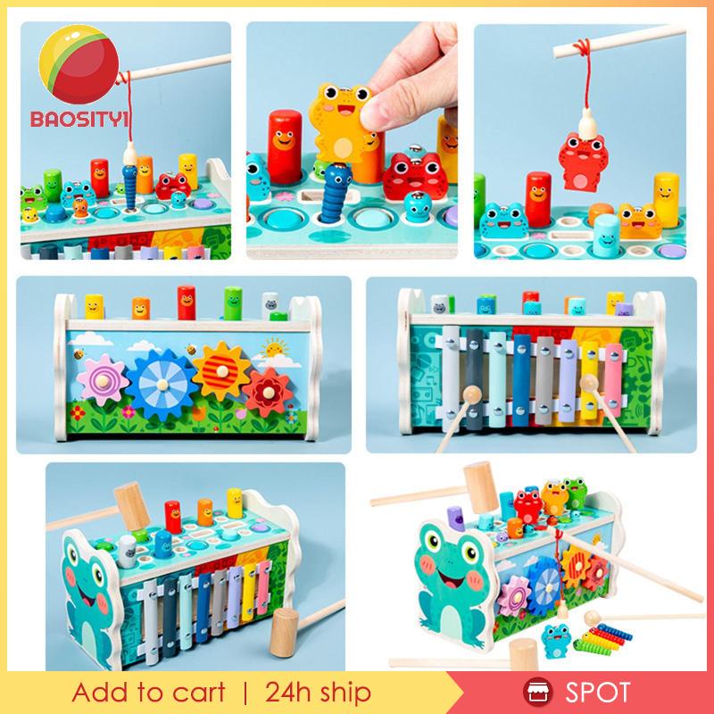 Baosity1] Đồ Chơi Bằng Gỗ Theo Phương Pháp Montessori Cho Bé 3 Tuổi